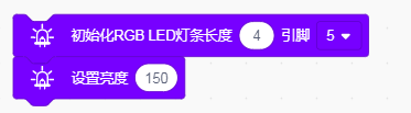 初始化灯条模块