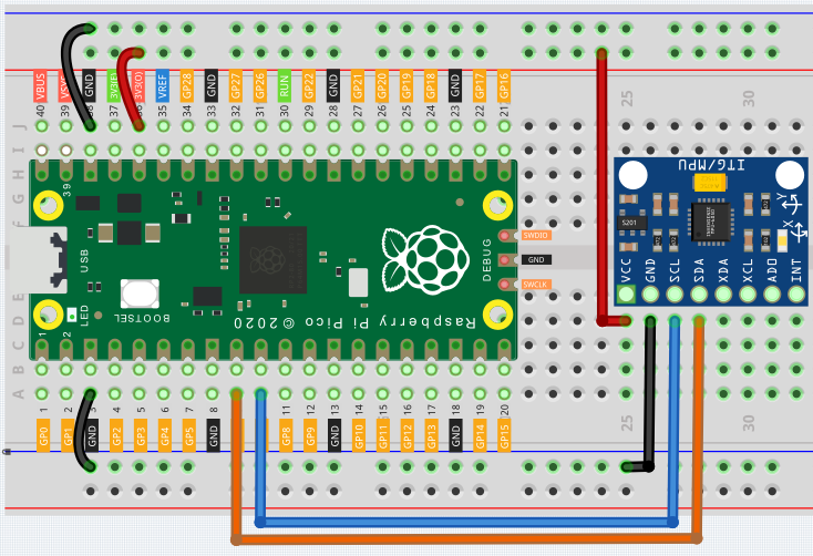 wiring_mpu6050